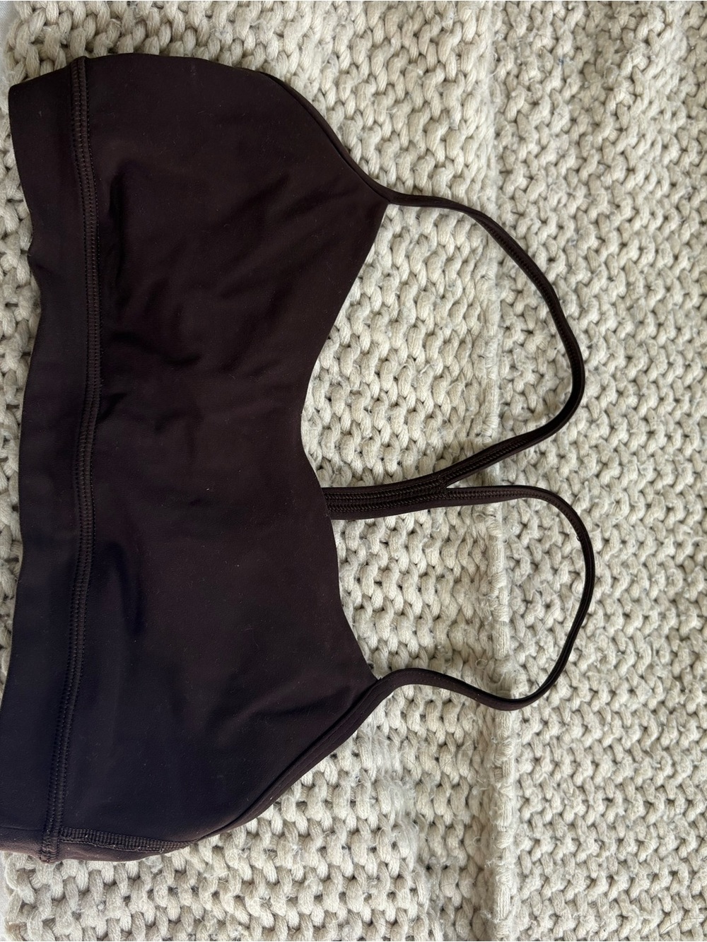 lululemon athletica Black Strappy Sports Bralette